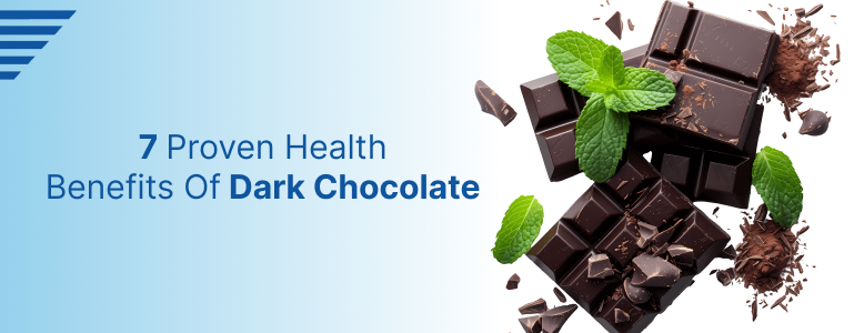 7 Proven Health Benefits of Dark Chocolate