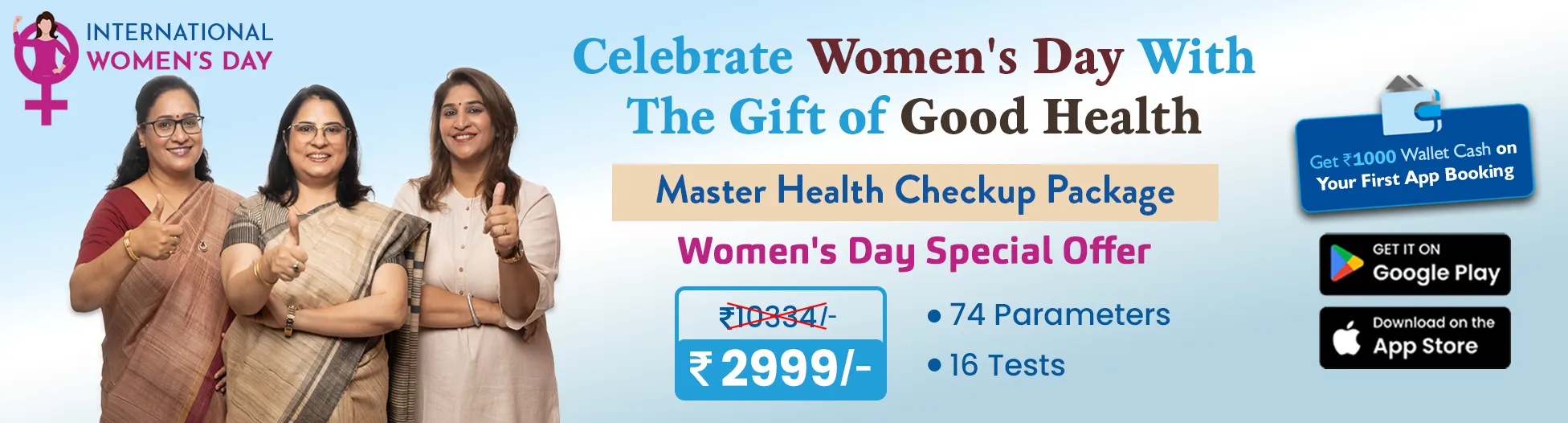 Womens Master Health Checkup Package